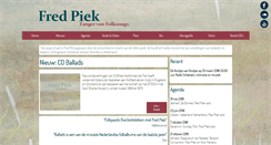 Desktop Screenshot of fredpiek.nl